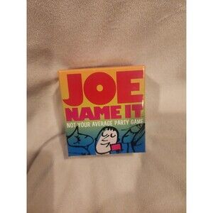 Joe Name It Not Your Average Party Game card game Gamewright